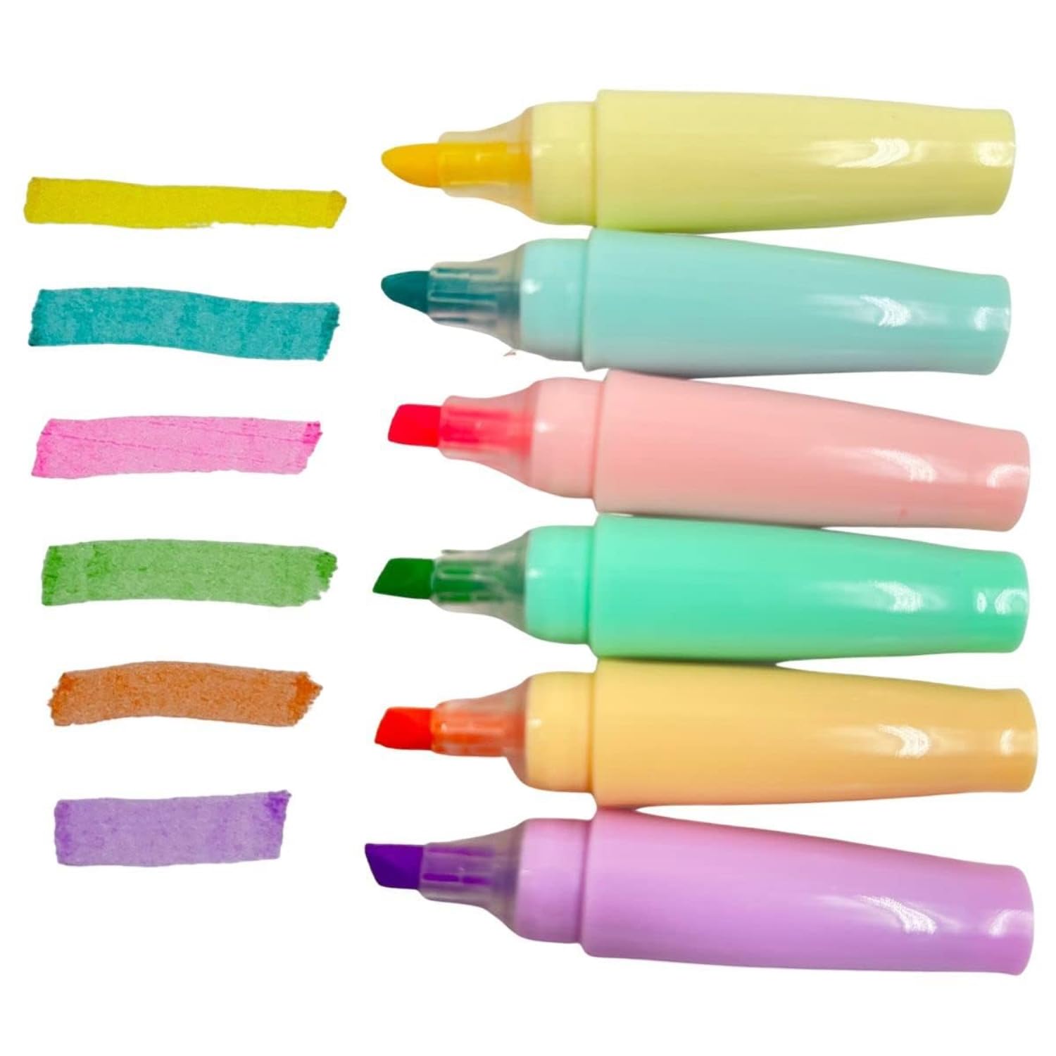 Brighten up notes with this fun featuring cute unicorn-shaped mini highlighters in various colors, designed for kids. Discover them at uSmile.toys." www.usmile.toys